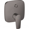 Hansgrohe Talis E Vaňová batéria, brúsený čierny chróm, 71745340