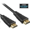 PremiumCord HDMI High Speed + Ethernet kabel, zlacené konektory, 1.5m kphdme015