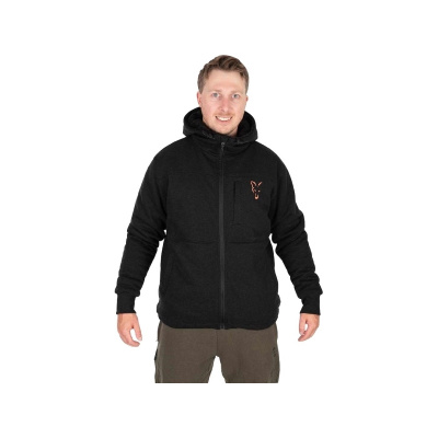 FOX - Bunda Collection Sherpa Jacket Black Orange veľ. L
