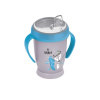 LOVI hrnček 360 Junior 250 ml s úchytmi Indian modrý