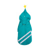 Reflexný pršiplášť Star pre psa Nobleza M 30cm Farba: Zelená