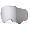 plexi ARMEGA, 100% (HIPER strieborné chromové, Anti-fog)