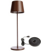 Deko Light 620198 Canis akumulátorová stolná LED lampa 3.5 W teplá biela hrdzavá; 620198