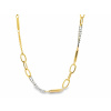 Zlatníctvo Bošela Dámska retiazka zo žltého a bieleho zlata – moderná elegancia v každom článku Dĺžka retiazky: 50cm