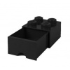 LEGO® úložný box s šuplíkem 25 x 25 x 18 cm černá