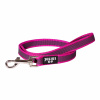 Julius K9 Color & Grey Supergrip Leash With Handle Pink - výcvikové vodítko s rukoväťou, ružové, protišmykové - 100cm/20mm