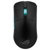 ASUS ROG Harpe Ace Aim Lab Edition herná myš (90MP02W0-BMUA00) USB / WiFi (USB prijímač) / Bluetooth / Optická (36000 dpi) / Skrolovacie koliesko / Čierna / Modrá / / dobíjateľná