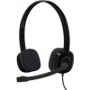 Logitech H151 Headset With Microphone - Black
