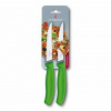 Vega Victorinox 6.7936.12L4B nôž na steak a pizzu 12 cm, zelená, 2 ks, blister