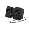 Reproduktor, 2.0, 3W, USB, GENIUS SP U125, čierny