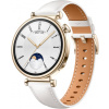 Huawei Watch GT 4 41mm White Leather Strap