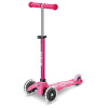 kolobežka MICRO Mini DeLuxe LED pink