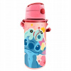 Kids Euroswan Hliníková fľaša s náustkom - Lilo & Stitch 600 ml, ružová