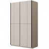 MEBLINE Skriňa s posuvnými dverami 120 UBEC 64 kašmír