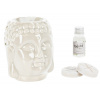 HOMESTYLING Aróma lampa sada 4 ks SPA BUDDHA krémová KO-CC5062040krem