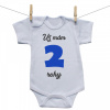 Boodyy Body s krátkym rukávom Už mám 2 roky Chlapec 98 (2-3 roky)