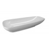 Laufen Palomba Collection - Umývadlová misa, 900 mm x 420 mm, biela – bez prepadu, bez otvoru na batériu, s LCC H8168014001121