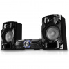 Panasonic SC-AKX520 mini Power Audio systém (Bluetooth, D.Bass Beat, AIRQUAKE BASS, superwoofer 20cm, MAX Juke, Local Preset EQ, Karaoke), čierna