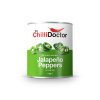 Krájené zelené Jalapeño papričky v nálevu 3 kg - Egypt (Chrumkavé nakladané krájané kolieska zelených Jalapeño papričiek v slanom náleve s vínnym octom sa skvelo hodia do akéhokoľvek jedla - od hambur