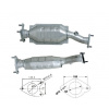 Katalyzátor MagnaFlow 72514 Ford Mondeo 2,5 V6 10/2000; 3,0 V6 08/2004