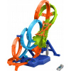 Hot Wheels so 4 slučkami, 3-smerovou zónou nárazu HXT06