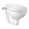 Grohe Bau Ceramic - Manuálna bidetová doska s keramikou, softclose, alpská biela 39651SH0