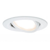 PAULMANN Zápustné svítidlo LED Coin Slim IP23 kulaté 6,8W bílá 1ks stmívatelné, výklopné 93876