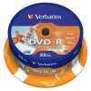 DVD-R VERBATIM Printable 4,7GB 16X 25ks/cake*AZO (43538)