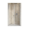 Sprchové dvere RAVAK Chrome CSDL2-110 satin+Transparent 0QVDCU0LZ1