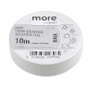 BERGE 10M 15MM IZOLAČNÁ PÁSKA BIELA PVC IZOLÁCIA KÁBLOVÁ IZOLÁCIA 10 METROV