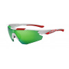 Brýle Salice 012 ITA White/RW green/transparent