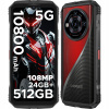 Smartfón DooGee S118 Pro 8 GB / 512 GB 5G červený