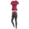 Runner Long 2W fitness set plum veľkosť oblečenia S