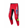 Kalhoty FLUID GRID, ALPINESTARS (červená/černá/fialová/žlutá fluo, vel. 28)