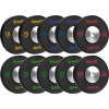 TRINFIT Bumper Plate Competition Sada olympijských kotoučů 160 kg 50 mm