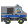Trefl: Tiny Tails Magnetické drevené policajné auto