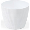 Kvetináč plast biely Lamela 26,2 cm x 30,6 x 26 cm
