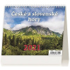 Minimax České a slovenské hory 2022, stolní kalendář