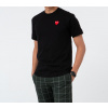 Tričko Comme des Garçons PLAY Tee UNISEX Black L L