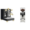 Lelit Bianca PL162T V3, black + Eureka Mignon XL, CR chrome