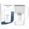 Filtračná kanvica Wessper D1 SOLID FutureFlow 3,3 l strieborná/sivá
