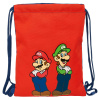 SAFTA Taška do posilňovne Super Mario Bros Mamma Mia 34cm