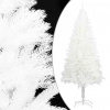 zahrada-XL Umelý vianočný stromček, realistické ihličie, biely 120 cm 321021