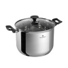 Blaumann Hrnec nerezový s poklicí 24 cm Gourmet Line BL-3824