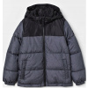 Detská bunda - H&M Down bunda 164 (H&M TEPLÁ BUNDA puffer GREY R.164)