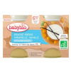 BABYBIO Brassé z ovčieho mlieka mirabelky vanilka 2x 130 g 51088