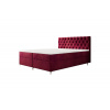 Čalúnená posteľ boxspring FESTER 2 - monolith 59 / 160x200