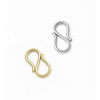S zapínání z nerezové oceli 13x7mm - 1ks+B - 100Ks / Nerez SL