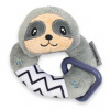 New Baby plyšové chrastítko Sloth