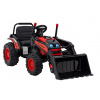 Ramiz Elektrický traktor/bager červený